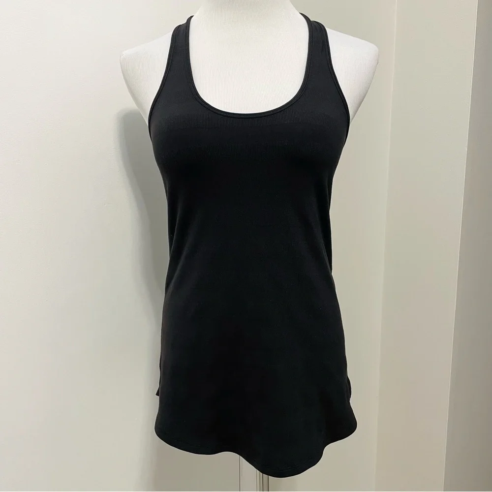 Lululemon Women's Black Tank Top Size 6